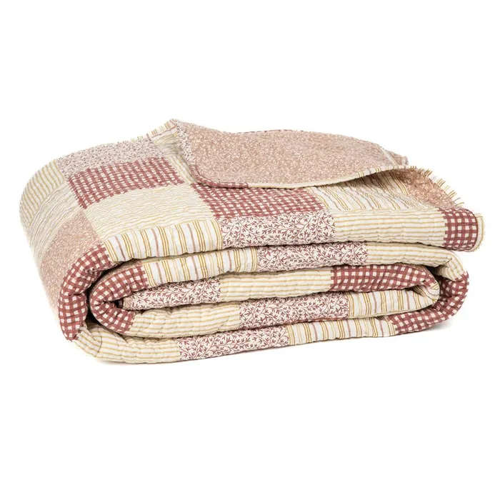 Killian Patchwork Queen Quilt Set Brunelli Earrings