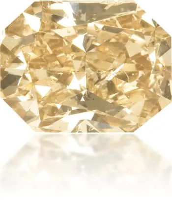 Langerman Diamonds Earrings Natural Brown Diamond Rectangle 038 ct Polished