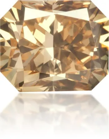 Langerman Diamonds Earrings Natural Brown Diamond Rectangle 061 ct Polished Langerman Diamonds Earrings Natural Brown Diamond Rectangle 061 ct Polished
