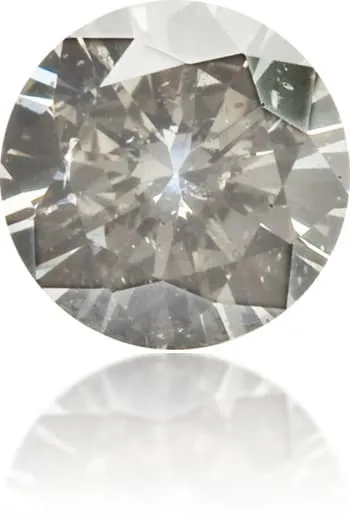 Langerman Diamonds Earrings Natural Gray Diamond Round 017 ct Polished