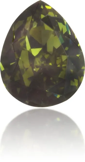 Langerman Diamonds Earrings Natural Green Diamond Pear Shape 025 ct Polished Langerman Diamonds Earrings Natural Green Diamond Pear Shape 025 ct Polished