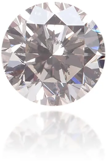 Langerman Diamonds Earrings Natural Pink Diamond Round 047 ct Polished