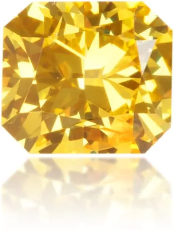 Langerman Diamonds Earrings Natural Yellow Diamond Rectangle 039 ct Polished Langerman Diamonds Earrings Natural Yellow Diamond Rectangle 039 ct Polished