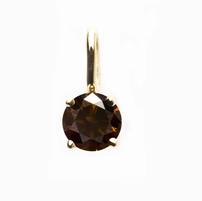 Langerman Diamonds Necklaces Chocolate Diamond Pendant