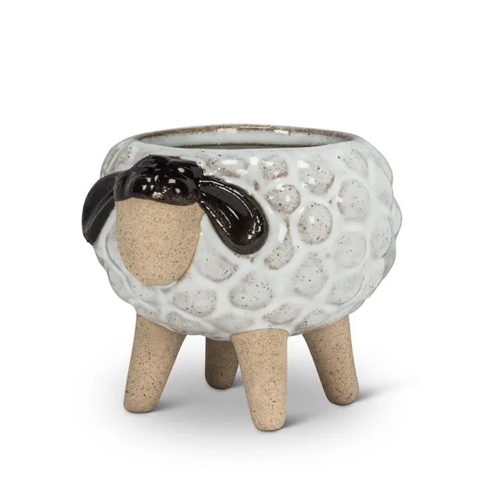 Large Sheep on Legs Planter Abbott Earrings