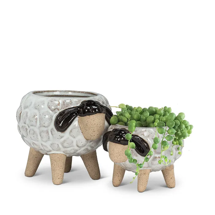 Large Sheep on Legs Planter Abbott Earrings