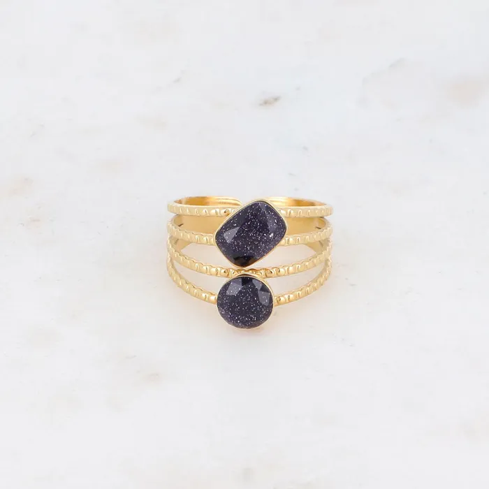 Lolita Ring Blauer Sand Bohm Paris Bohm Paris Rings