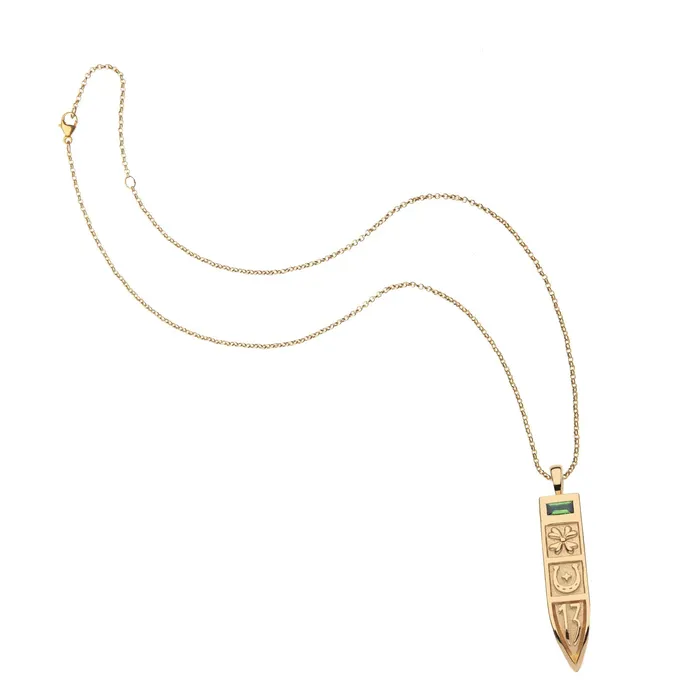Lucky Charm Sun Ray Pendant Jane Win Necklaces