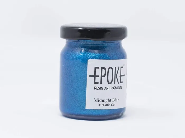 Midnight Blue Art Metallic Epoke Art Pigment 75g Epoke Rings