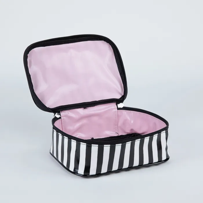 Millos Jet Set Go Collection Four Piece Jet Set Toiletry and Cosmetic Bag Set Earrings