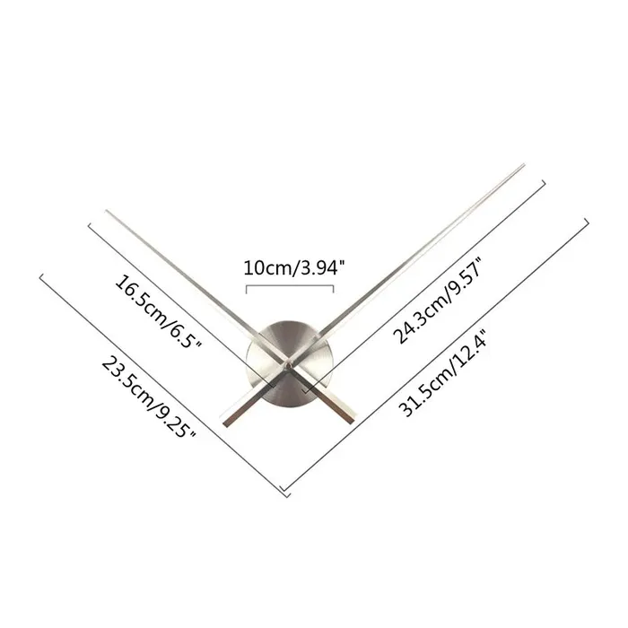 Modern Long Gold Clock Hands RESIN ART HUB PreStyled Sets Modern Long Gold Clock Hands RESIN ART HUB PreStyled Sets