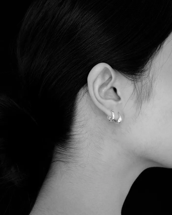MYJN Earrings Ora Reversible Mini Hoop Earrings