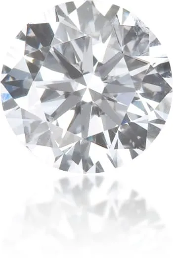 Natural Blue Diamond Round 039 ct Polished Langerman Diamonds Rings