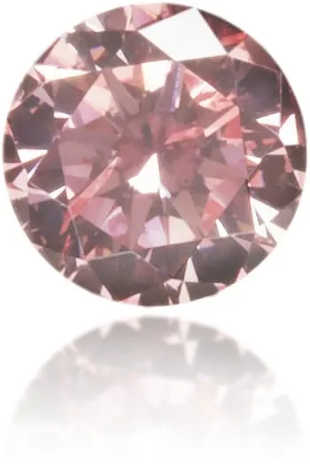Natural Pink Diamond Round 008 ct Polished Langerman Diamonds Earrings