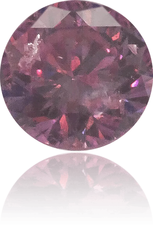 Natural Pink Diamond Round 015 ct Polished Langerman Diamonds Earrings