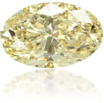 Natural Yellow Diamond Oval 044 ct Polished Langerman Diamonds Earrings Natural Yellow Diamond Oval 044 ct Polished Langerman Diamonds Earrings