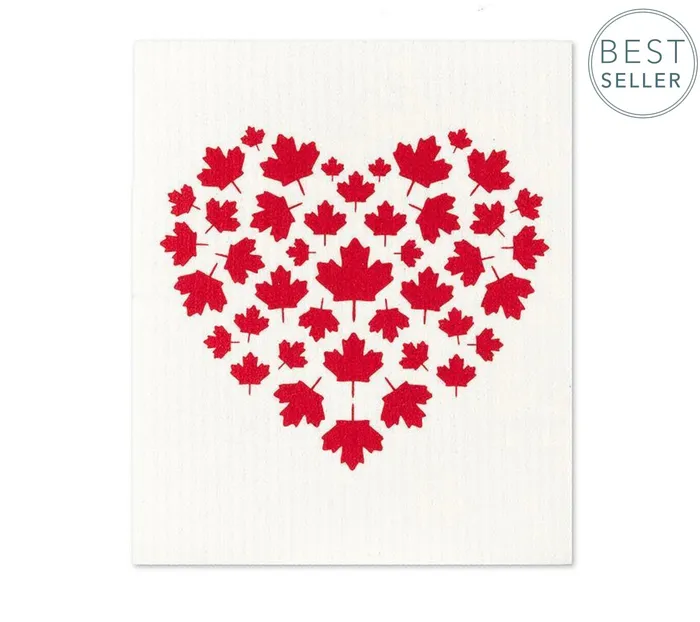 Necklaces Abbott Canada Flag Heart Dishcloths Necklaces Abbott Canada Flag Heart Dishcloths
