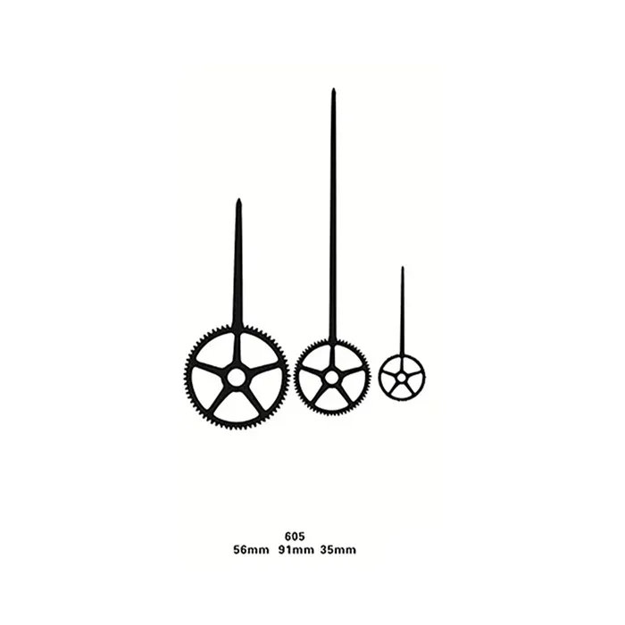 Necklaces Black Clock Hands for Resin Clock Making7 Resin Art Hub