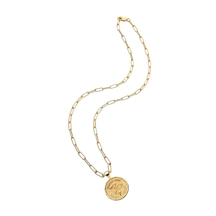 Necklaces Jane Win PROTECT Small Pendant Coin