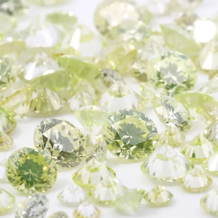 Necklaces Langerman Diamonds Light Lime