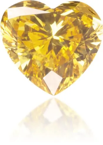 Necklaces Langerman Diamonds Natural Yellow Diamond Heart Shape 020 ct Polished Necklaces Langerman Diamonds Natural Yellow Diamond Heart Shape 020 ct Polished