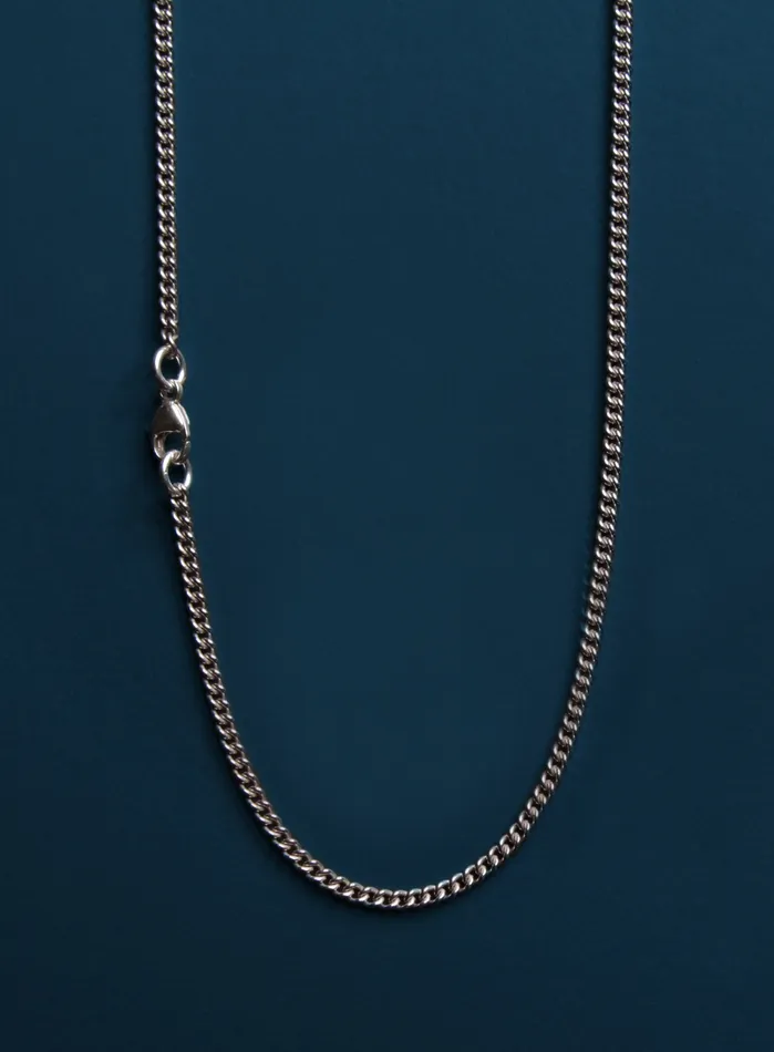Necklaces WE ARE ALL SMITH Sterling Silver Round Miraculous Medal Necklace for Men
