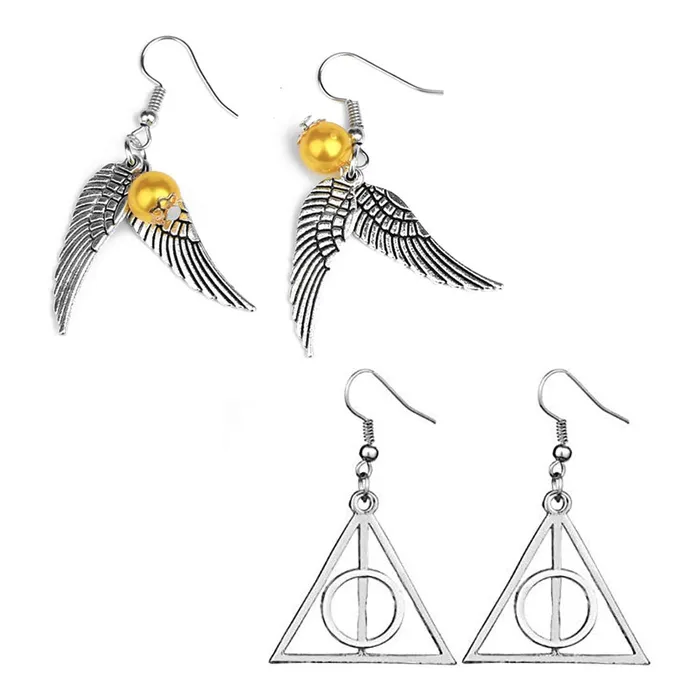 Necklaces Yellow Chimes Yellow Chimes Earrings for Women Girls Fashion Silver Oxidised Harry Potter Deathly Hallows Snitch Ball Set Earrings Silver Tone Western Warner Brothers Collection Combo Necklaces Yellow Chimes Yellow Chimes Earrings for Women Girls Fashion Silver Oxidised Harry Potter Deathly Hallows Snitch Ball Set Earrings Silver Tone Western Warner Brothers Collection Combo