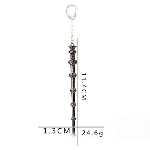 Necklaces Yellow Chimes Yellow Chimes Harry Potters Headmaster Dumbledore Hermione Bone Magical Elder WandStick Metal Key Chain For Boys And Girls