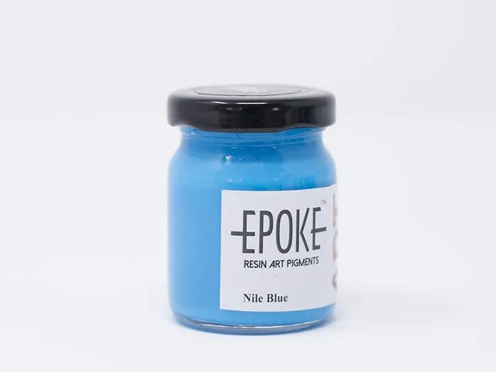 Nile Blue Opaque Epoke Art Pigment 75g Epoke Rings