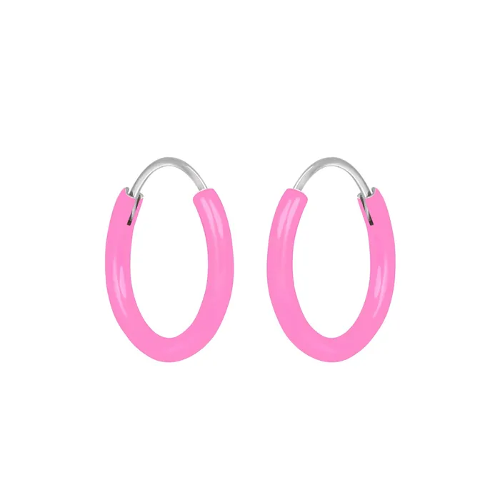 Raajsi by Yellow Chimes 925 Sterling Silver Hoop Earring for Girls Kids Melbees Kids Collection Birthday Gift for Girls Kids With Certificate of Authenticity 6 Month Warranty Raajsi by Yellow Chimes Earrings