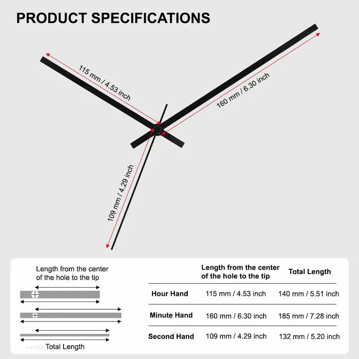 Rectangle Metal Clock Hands Needles Silver and Gold Resinarthub Necklaces Rectangle Metal Clock Hands Needles Silver and Gold Resinarthub Necklaces