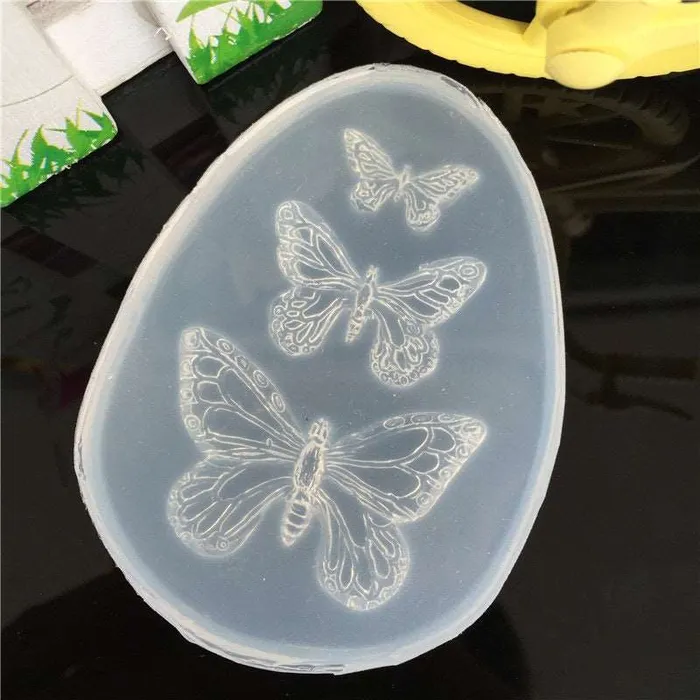 Resin Art Hub Butterfly Silicone Resin Charms Mold Earrings