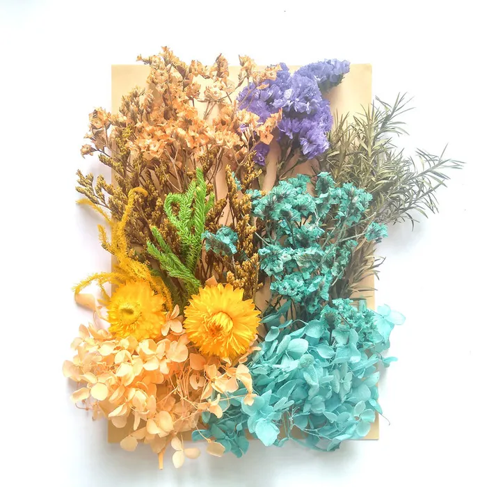 RESIN ART HUB Necklaces Colorful Dried Flowers for Candle Making RESIN ART HUB Necklaces Colorful Dried Flowers for Candle Making