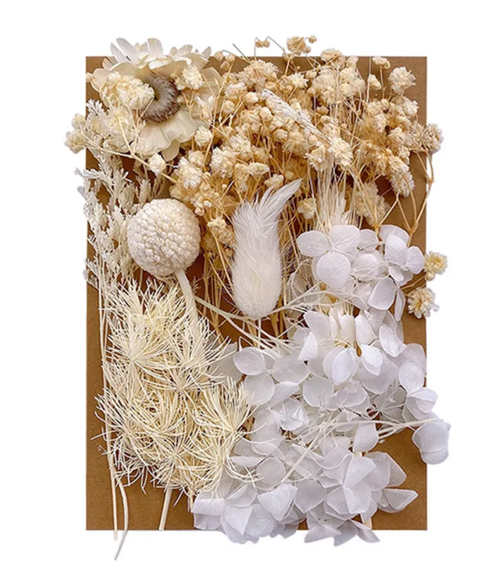RESIN ART HUB Necklaces Colorful Dried Flowers for Candle Making RESIN ART HUB Necklaces Colorful Dried Flowers for Candle Making