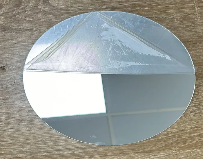 Resin Art Hub Silver Round Acrylic Cutting for Resin Art Rings