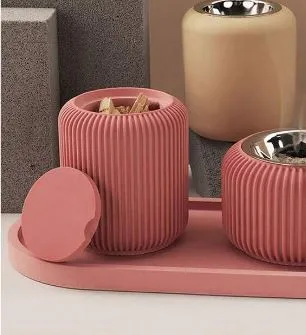 RESIN ART HUB Striped Incense Burner Silicone mold for Jesmonite Art Necklaces RESIN ART HUB Striped Incense Burner Silicone mold for Jesmonite Art Necklaces
