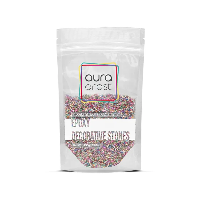 Resinarthub Earrings Aura Crest Epoxy Decorative Stones 250grams Resinarthub Earrings Aura Crest Epoxy Decorative Stones 250grams