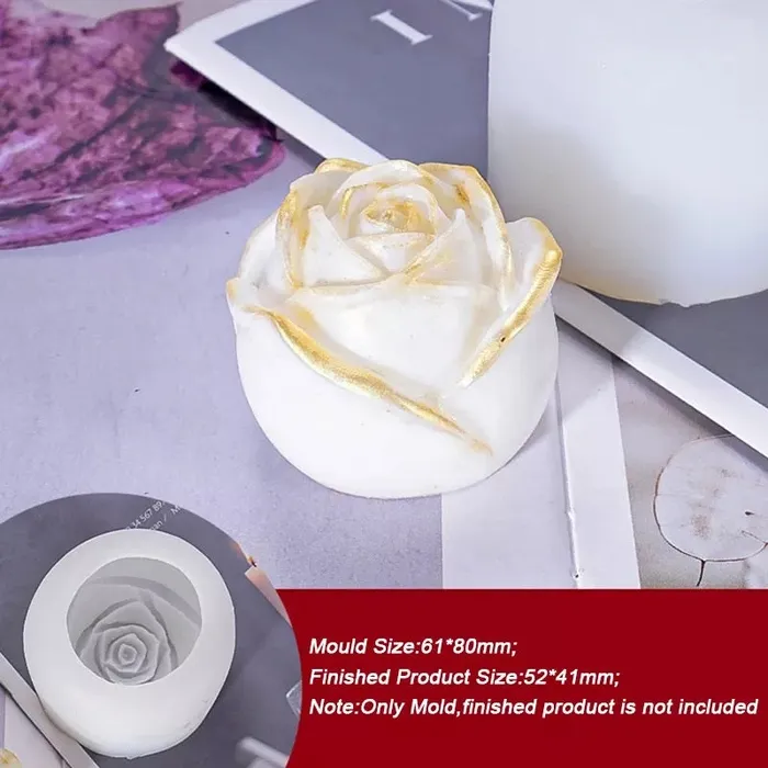 Resinarthub Earrings Flower 3D Shape Silicon Mold
