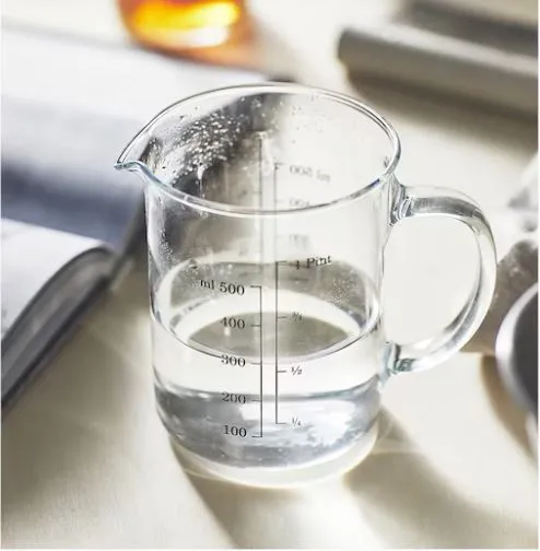 Resinarthub Glass Measuring Jar for Candle Making Necklaces