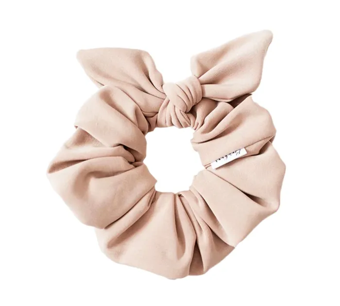 Rings Barbays Barbays Beige Scrunchie wBow