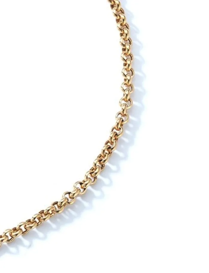Rings Garland Collection Transitional Belcher Chain with Spinning Dog Clip and Removable Charm Ring
