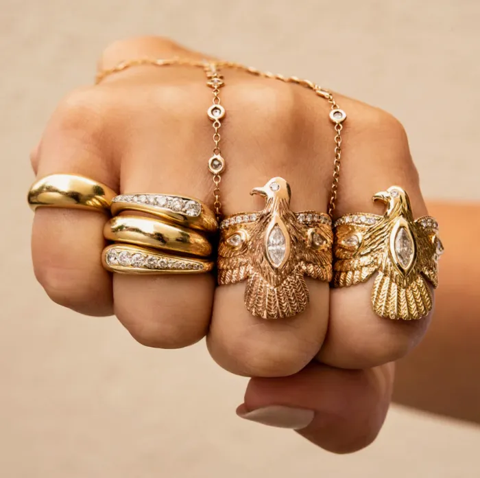 Rings JACQUIE AICHE DIAMOND THUNDERBIRD RING