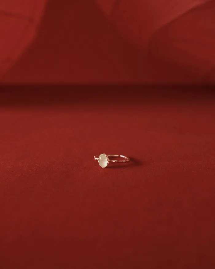 Rings MYJN Cele White Chalcedony Ring