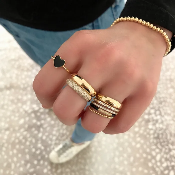 Rings Rachel Reid Gold Dome Ring Rings Rachel Reid Gold Dome Ring