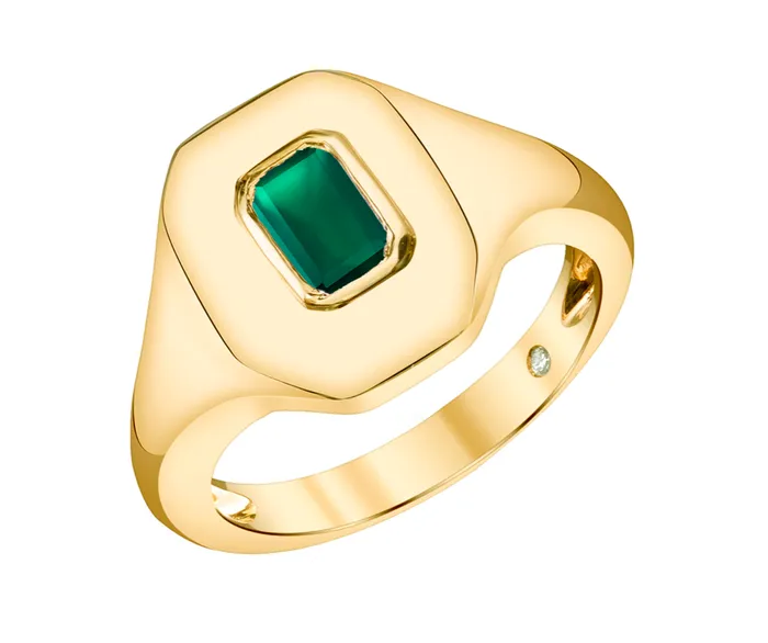 Rings Shay Fine Jewelry Gemstone Baguette Pinky Ring
