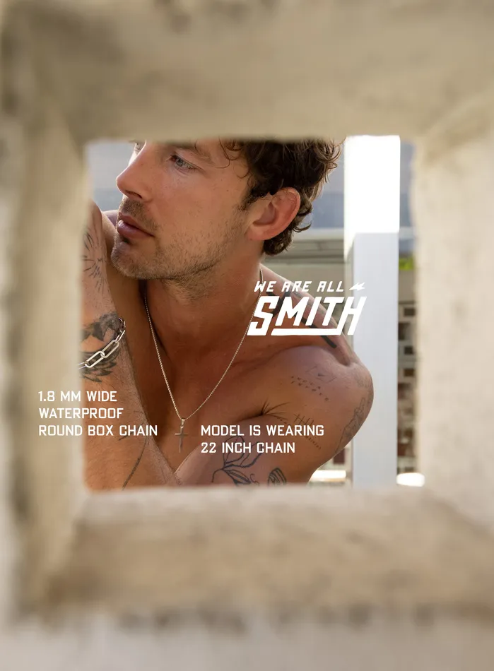 Rings WE ARE ALL SMITH Mens Jewelry Clothing Waterproof Large Mens Silver Cross