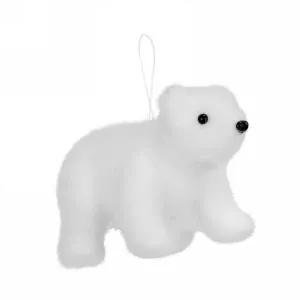 Rings White Polar Bear Ornament Attitudes Import