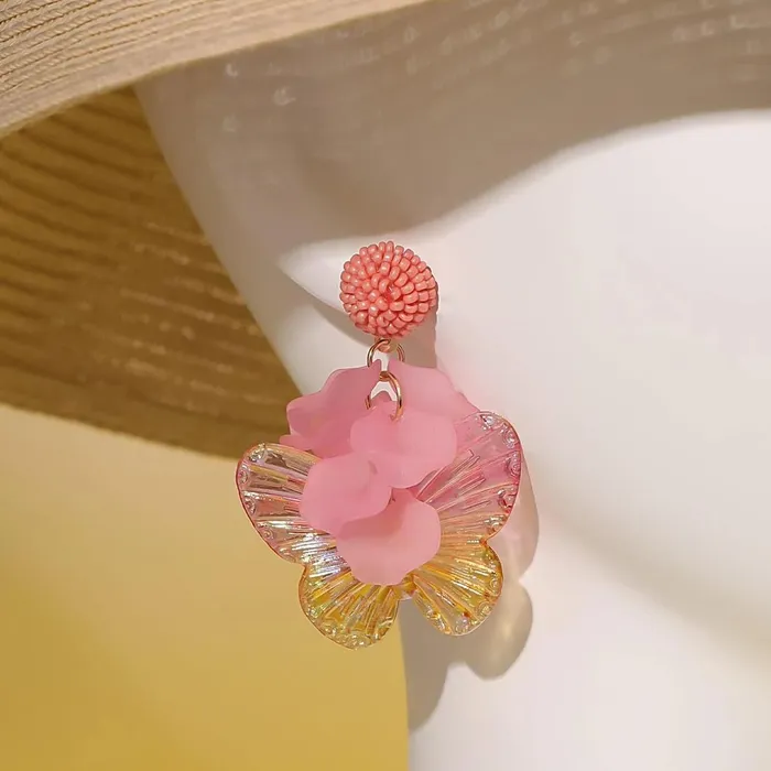 Rings Yellow Chimes Yellow Chimes Earrings for Women and Girls Drop Earrings for Women Pink Butterfly Earrings for Girls Birthday Gifts for Women Anniversary Gift For Wife