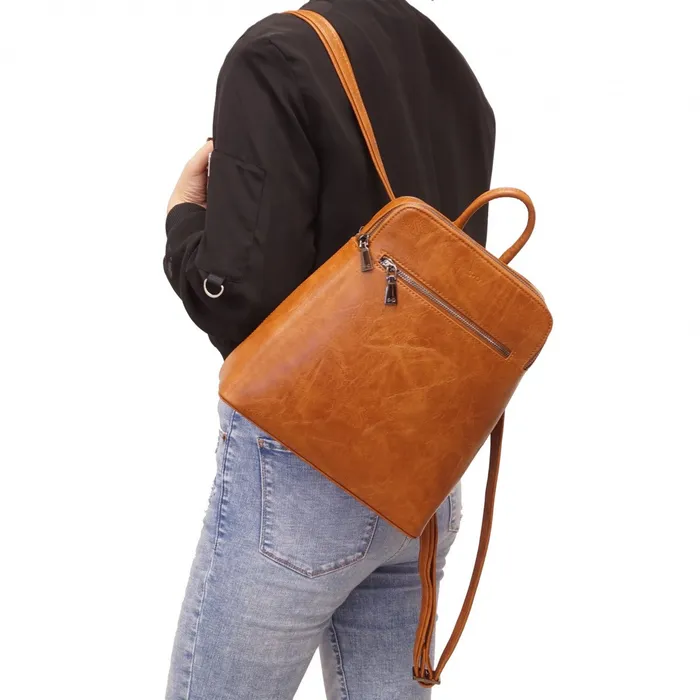 SQ Earrings Feanna Convertible Backpack Deep Purple
