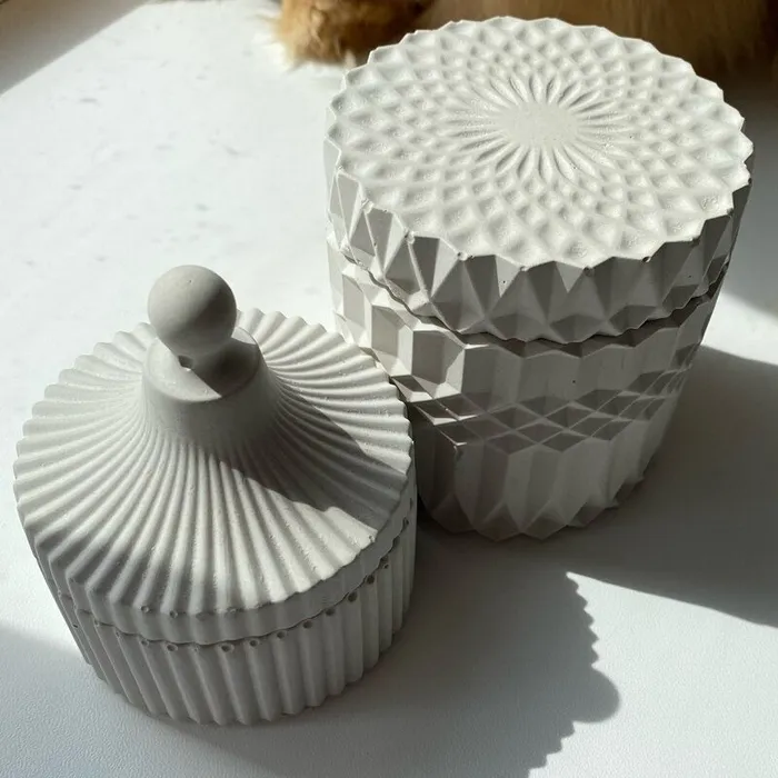 Storage Silicone Mold for Jesmonite Art Resinarthub Necklaces
